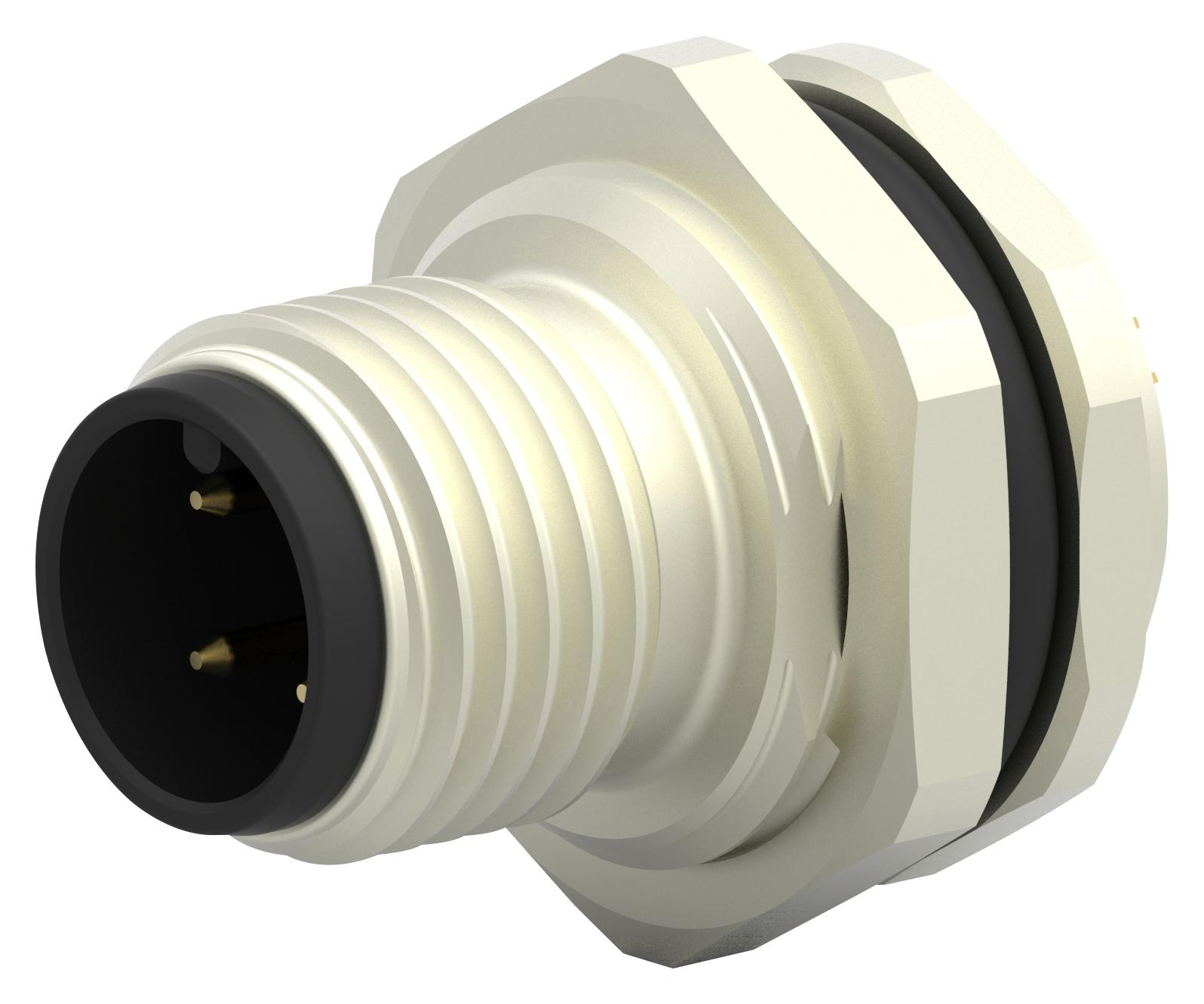 TE Connectivity T4130012041000 – Reliable M12 Connector for Industrial Applications