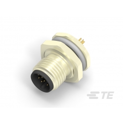 TE Connectivity T4130012121 – Reliable M12 Connectors for Industrial Applications