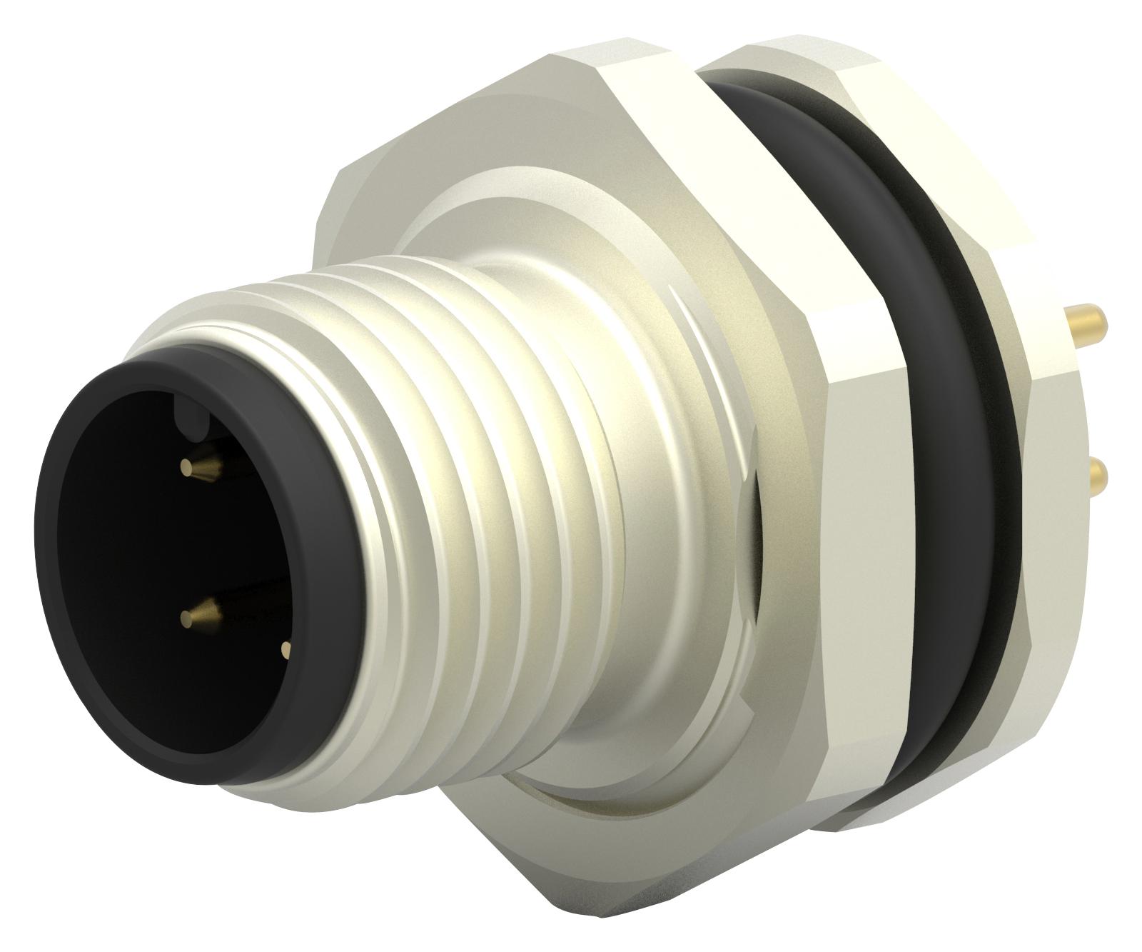 TE Connectivity Series M12 Data Connector: T4140012041000