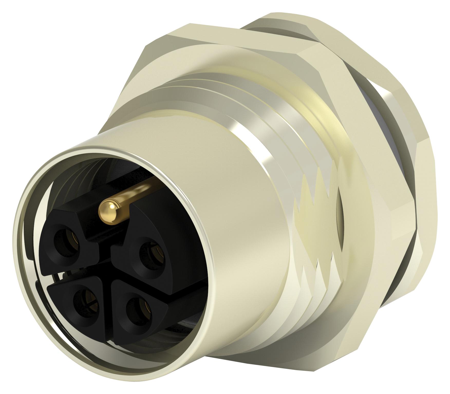 TE Series M12 Power L-Code: T4141L12051000