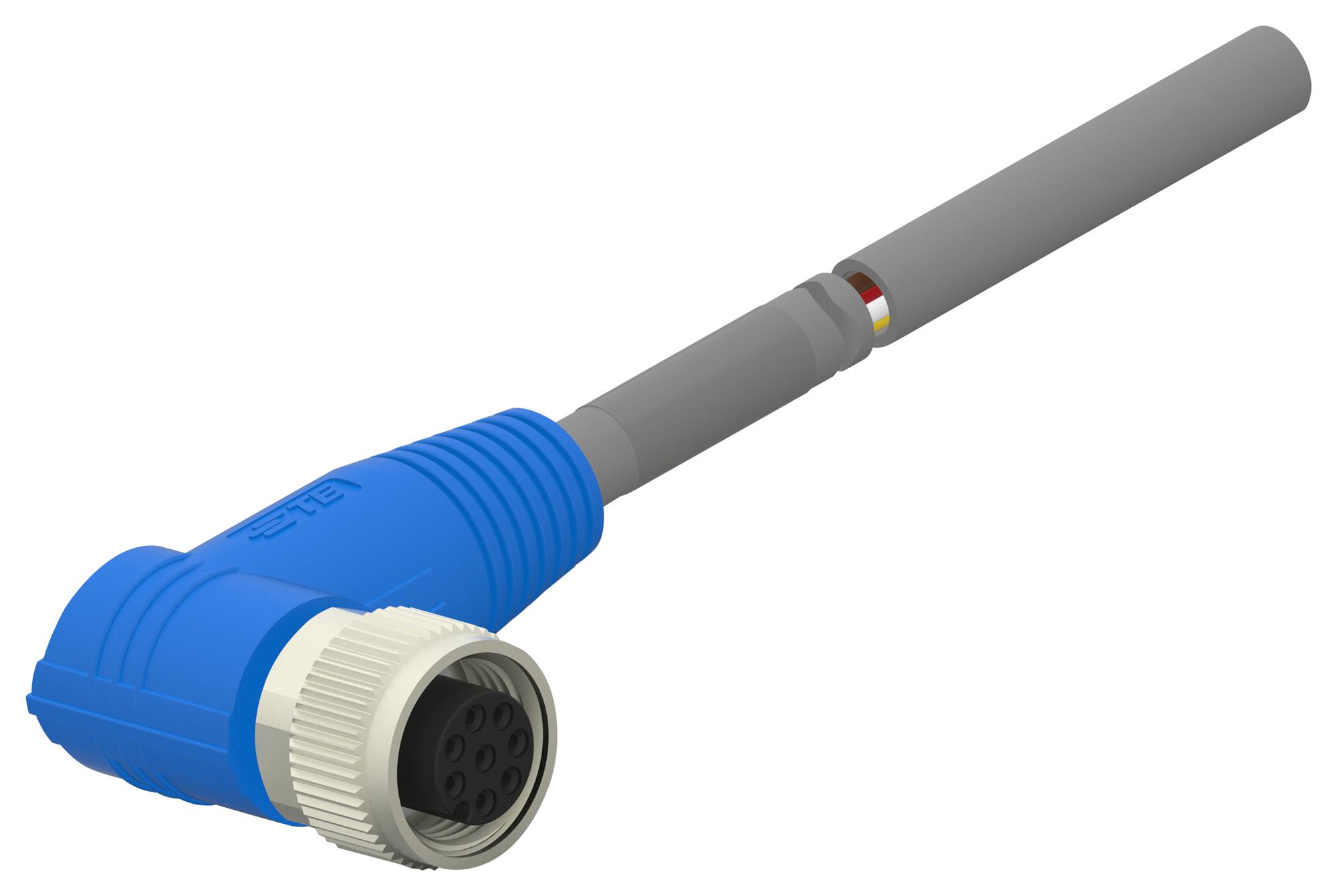 TE Series M12 Sensor/Actuator Cable: T4151420008-003