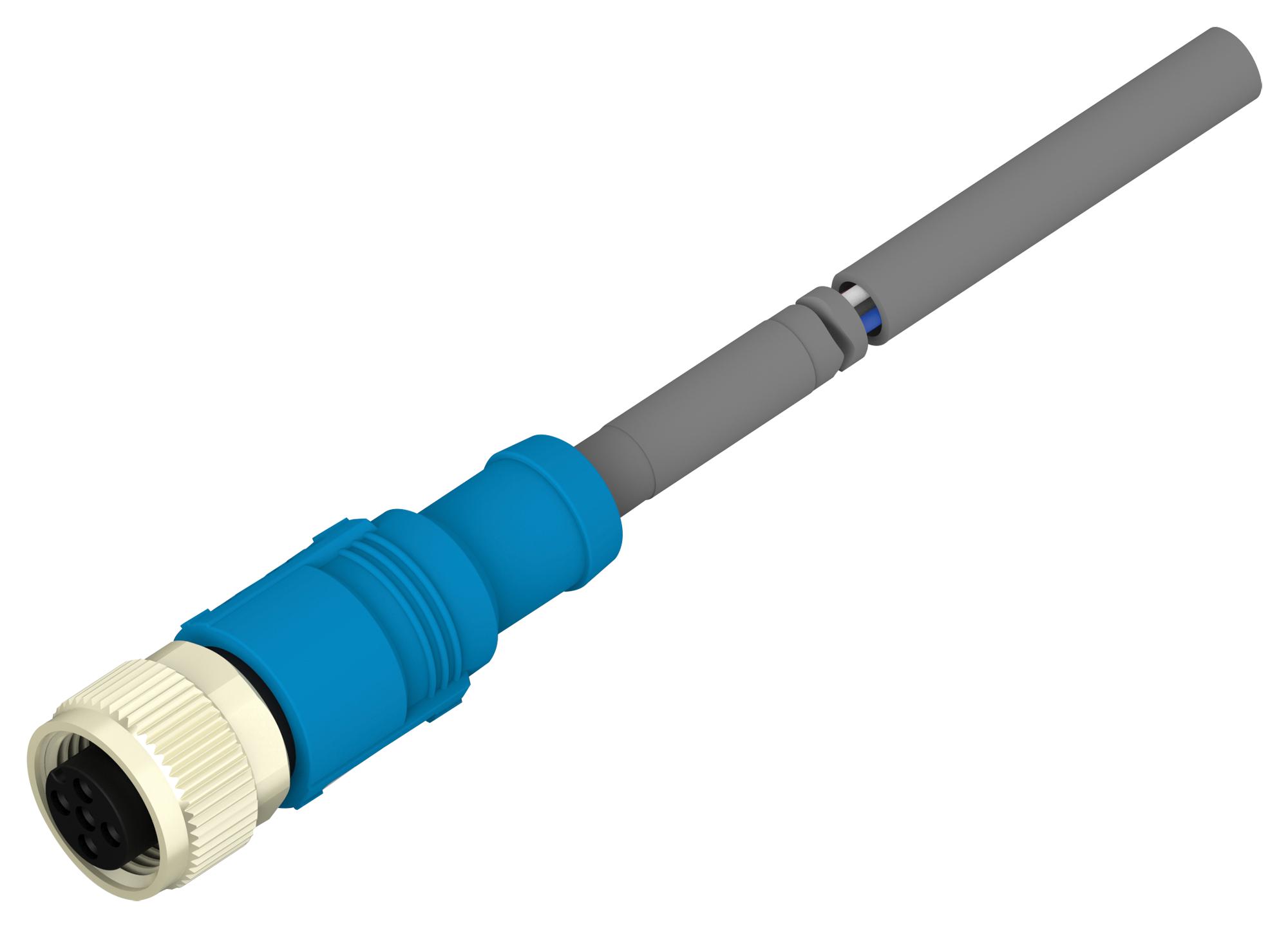 TE M8M12 – Reliable Industrial Sensor and Actuator Cable Assemblies for Automation