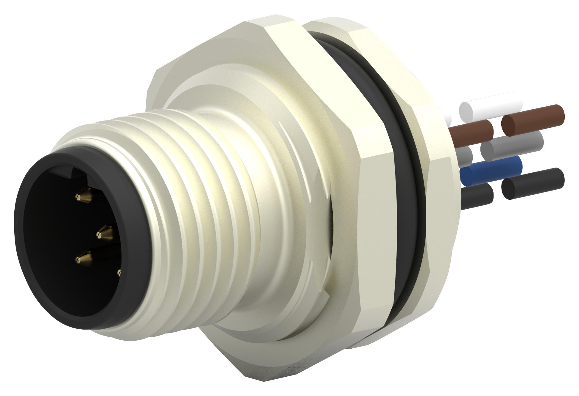 Buy TE Connectivity M12 Connector Part Number T4171010405001 Online