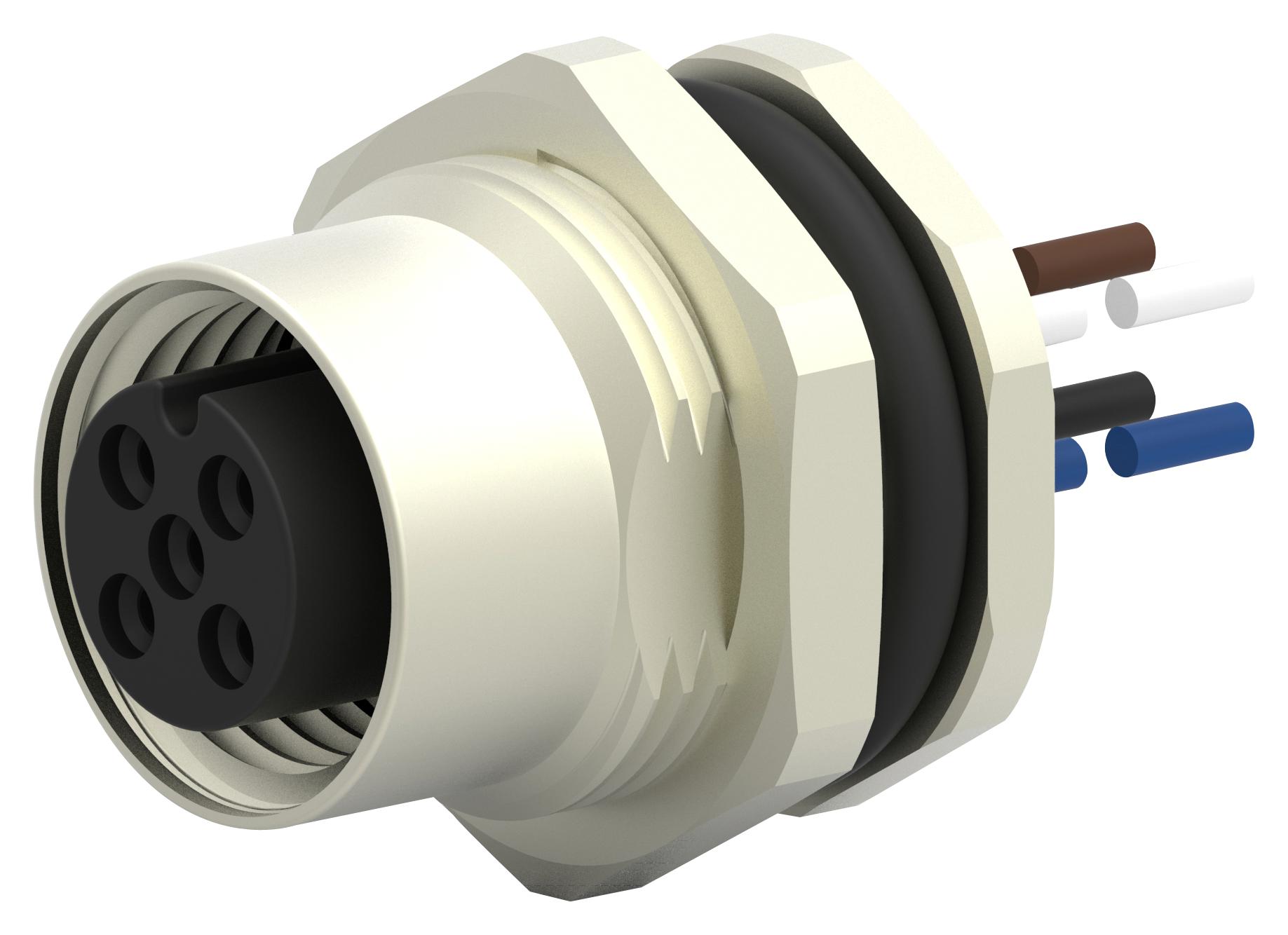 TE Connectivity T4171110004001 – Reliable M8/M12 Connectors for Industrial Applications