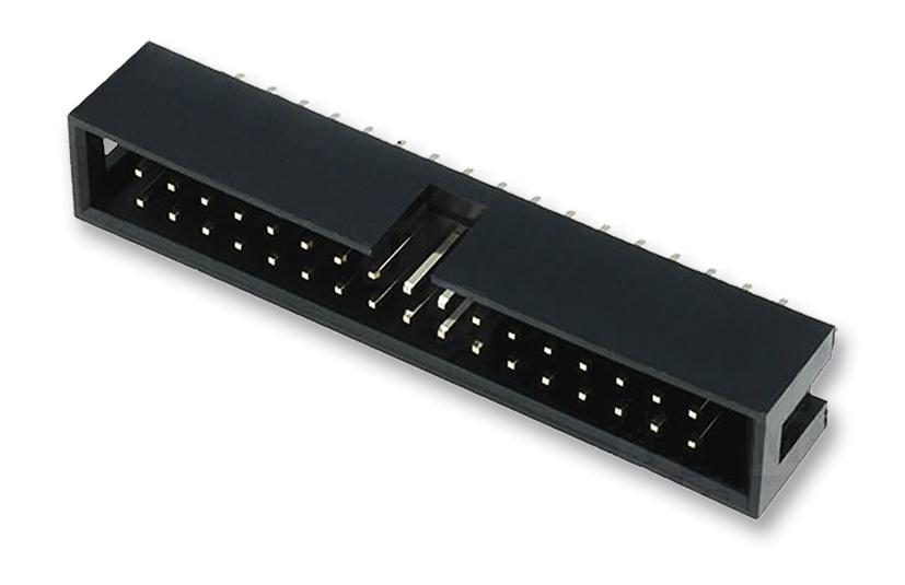 Mphenol Series Box Header: 2.54mm Pitch, 6-64 Positions: T821134A1S100CEU