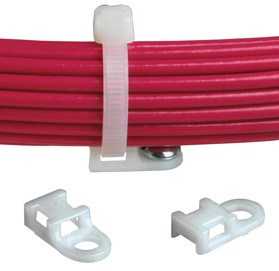 Nylon 6.6 Cable Tie Mounts – Reliable Cable Management for Industrial Applications