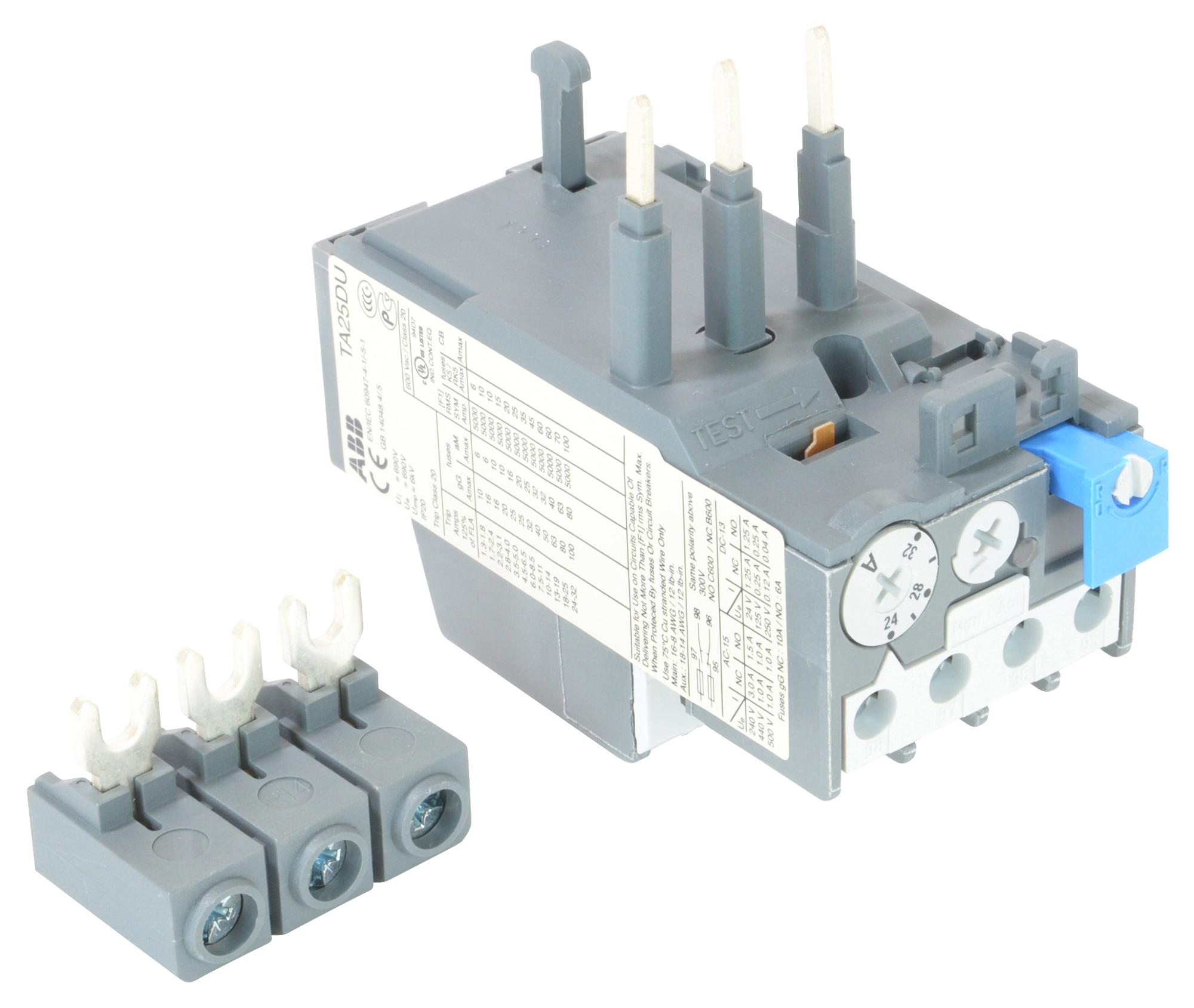 ABB Series Thermal Overload Relay: TA25DU32