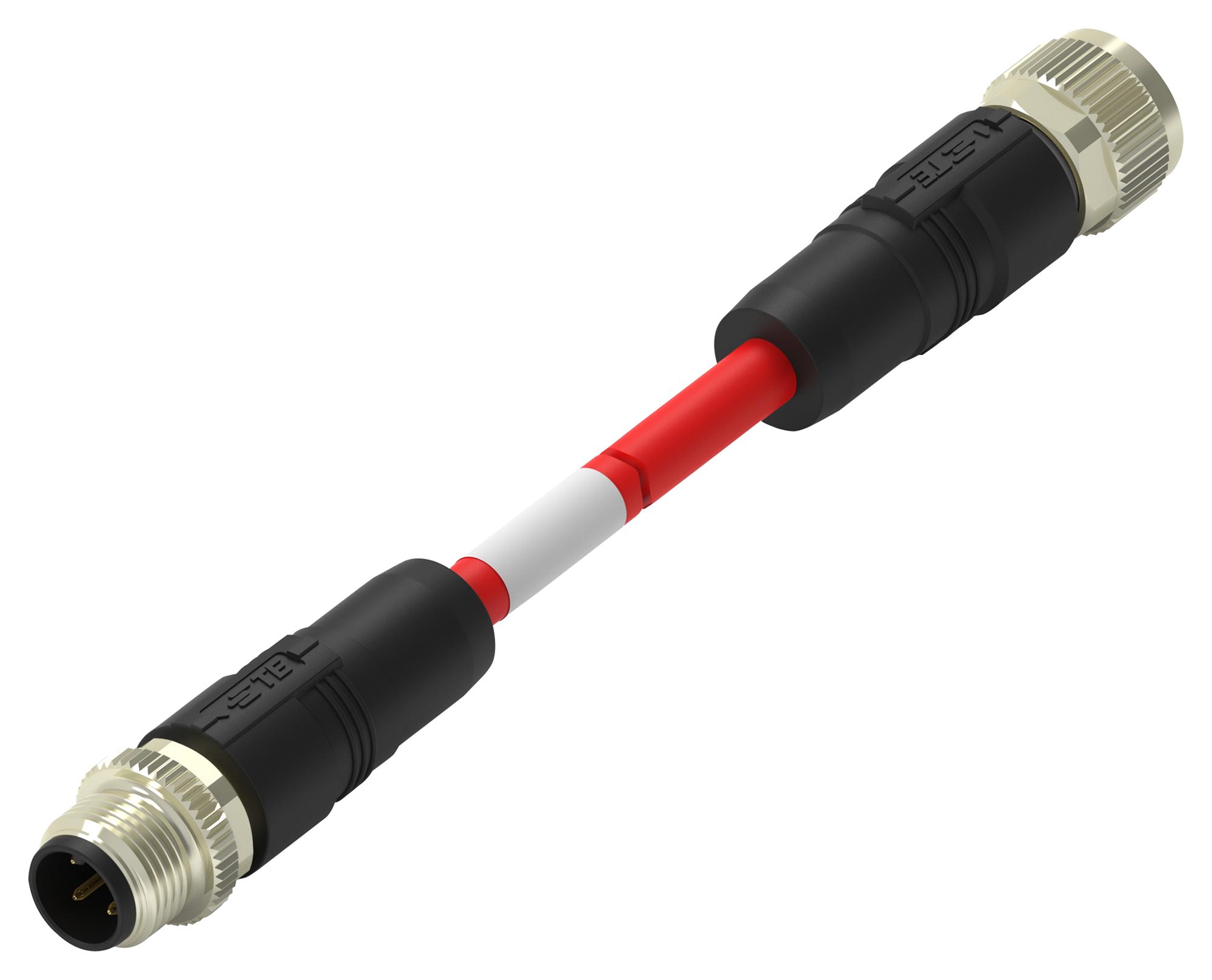Buy TE Connectivity M12 FIELDBUS Cable Assembly Part Number TAA545B1411002 Online