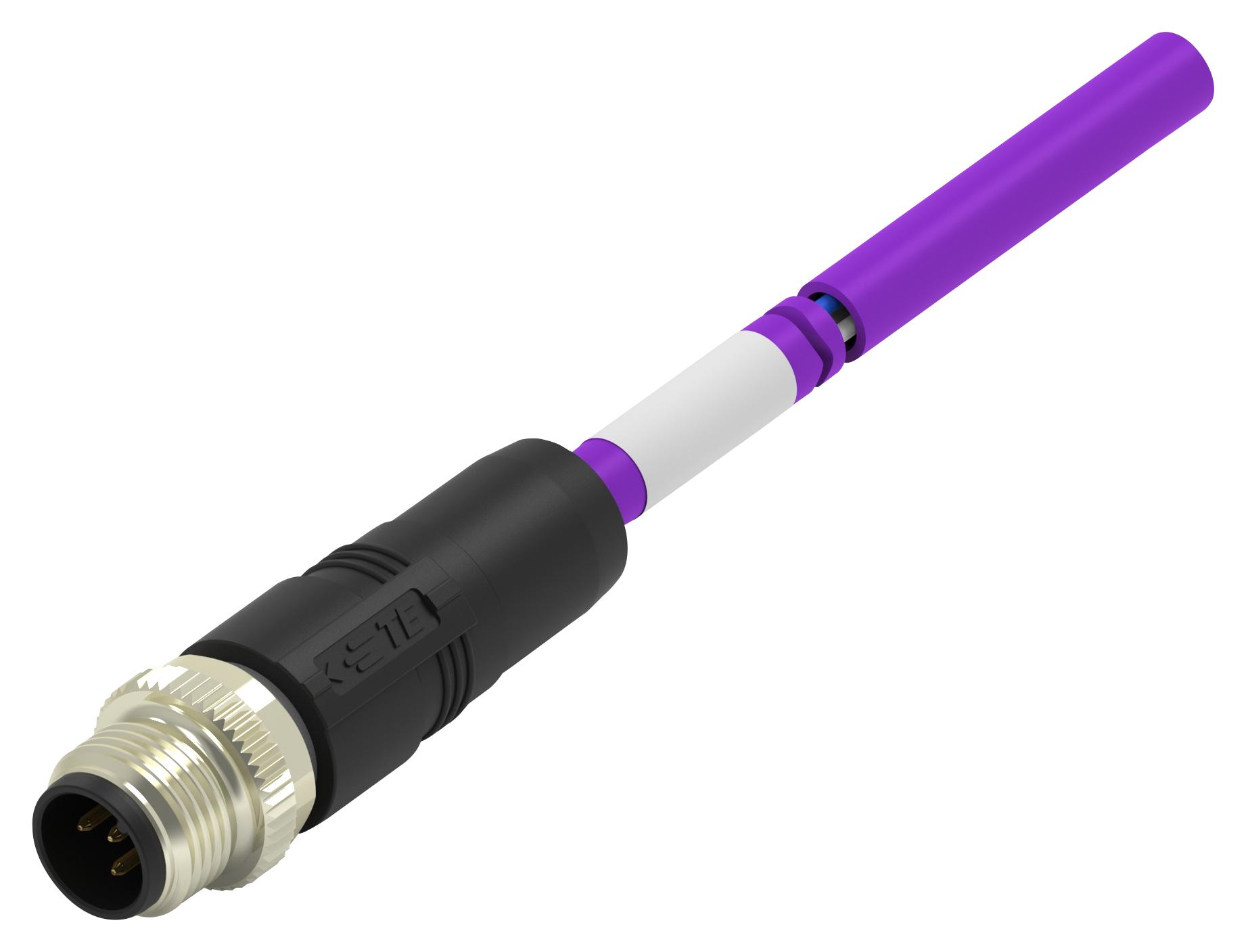 TE M12A5 – Reliable DeviceNet Cable for Industrial Applications