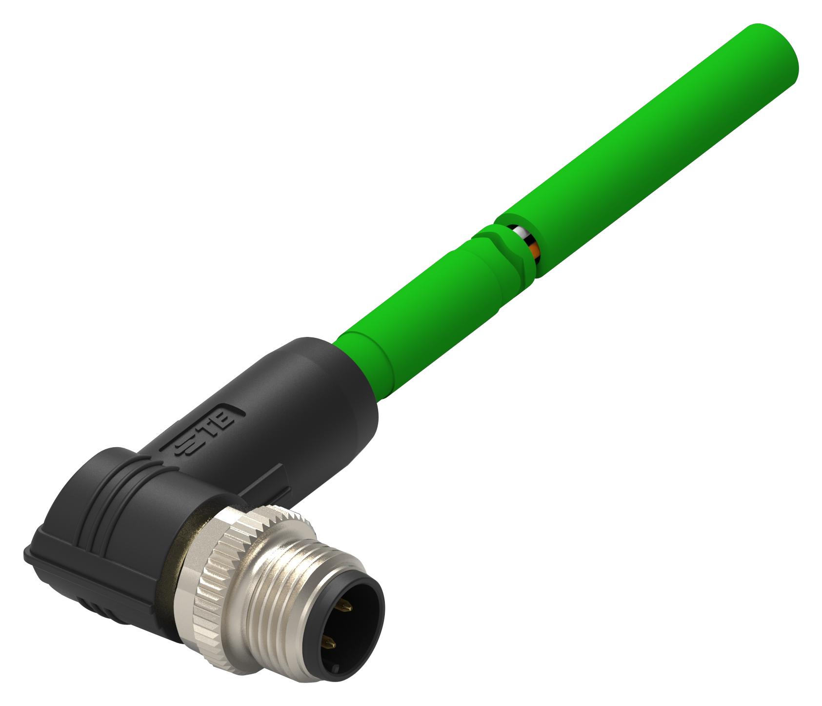 TE Connectivity M12D4-100 – Reliable Ethernet Cable for Industrial Applications
