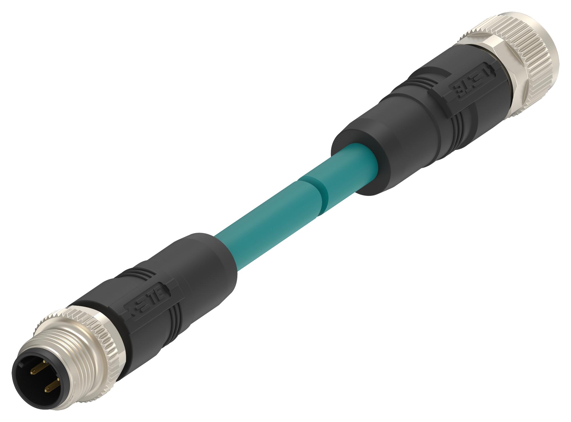 Buy TE Connectivity M12 Cable Assembly Part Number TAD1453A201-001 Online