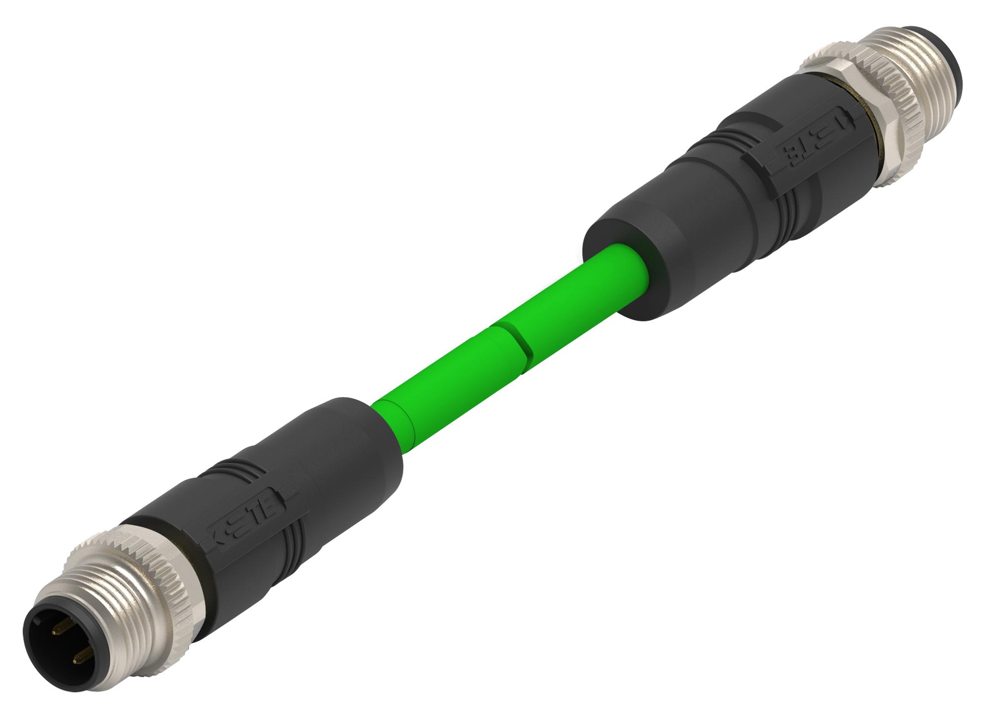 TE Connectivity M12D4- - Reliable Industrial Ethernet Cables for Industrial Applications