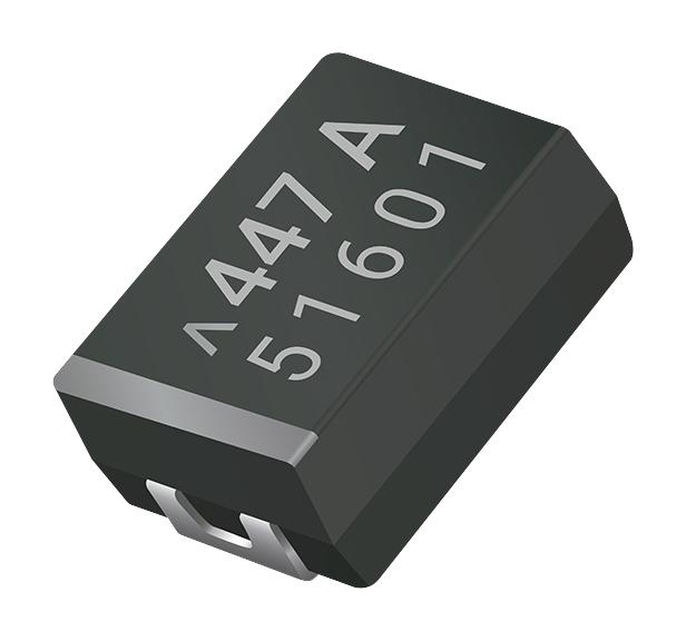 Buy KYOCERA Conductive Polymer Capacitor Part Number TCJE226M050R0075E Online