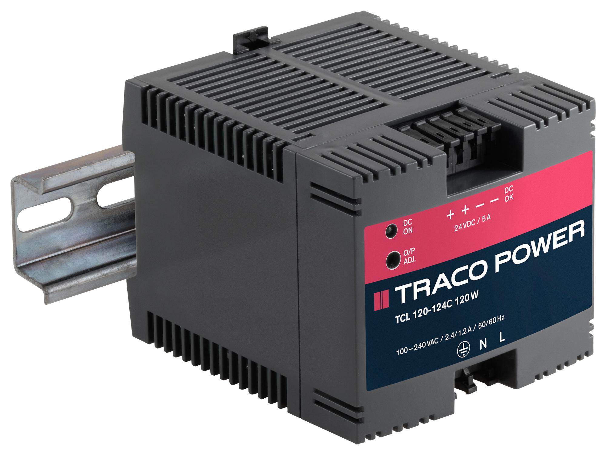 TracoPower Series TCL24VDC: TCL120124C