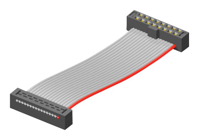 Samtec Series IDC Socket: TCSD10D150001FNRW