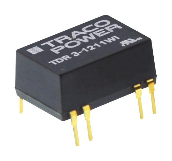 TracoPower TDR-3-1213WI – Reliable DC-DC Converter for Industrial Applications