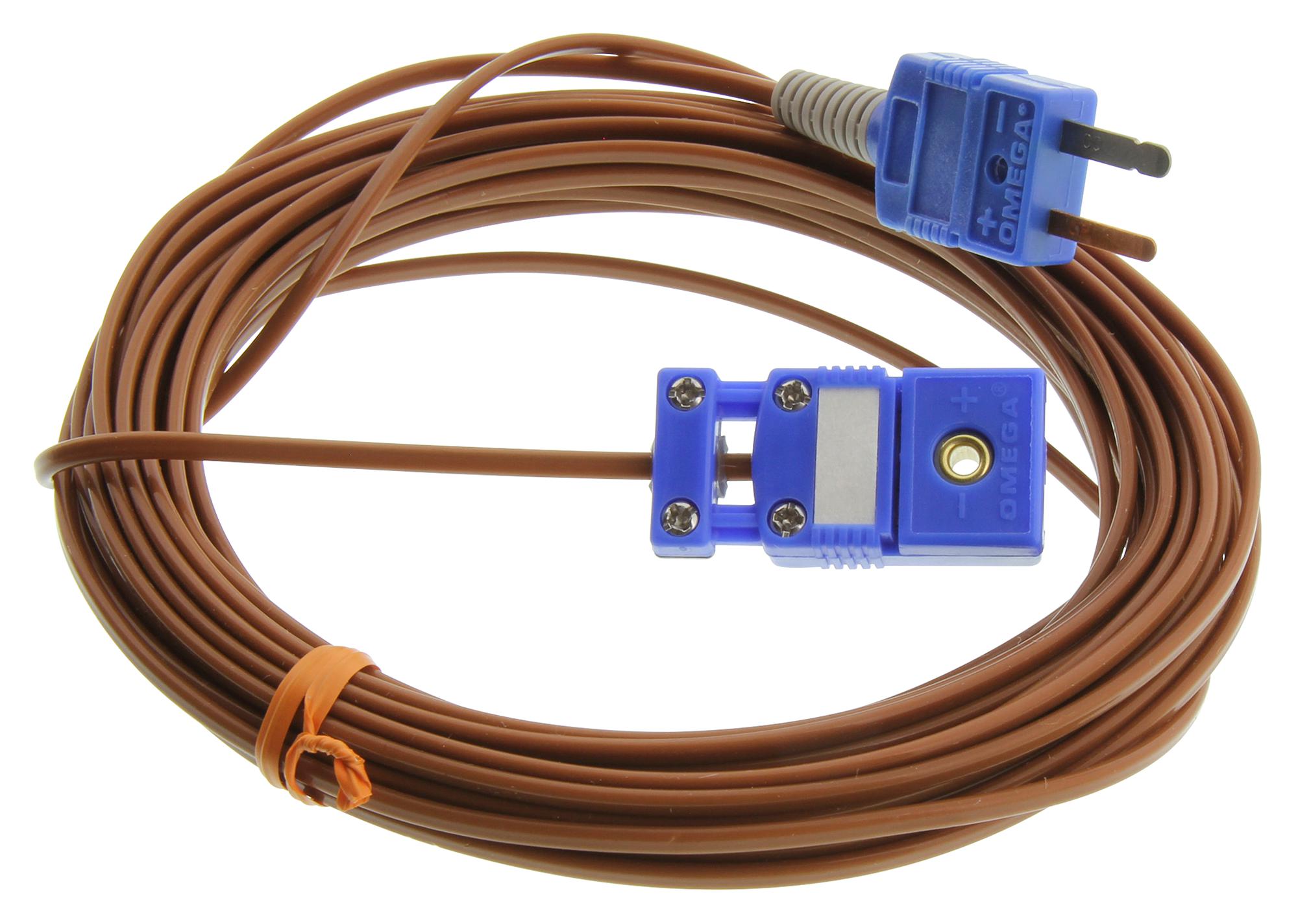 Thermocouple Extension Cables Series TECT259: High Temp-Wire & Molded Connectors