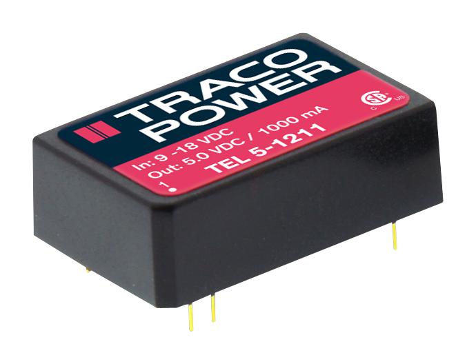 TracoPower TEL 5 Series – Reliable DC-DC Converters for Industrial Applications