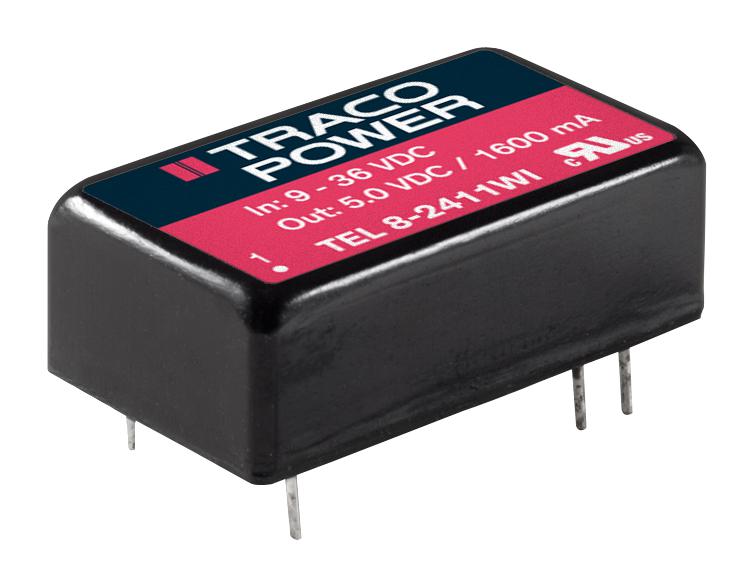 Traco Power TEL 8WI – Reliable DC/DC Converter for Industrial Applications