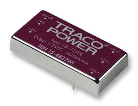 TracoPower TEN 15WI – Reliable 15 Watt DC/DC Converter for Industrial Applications