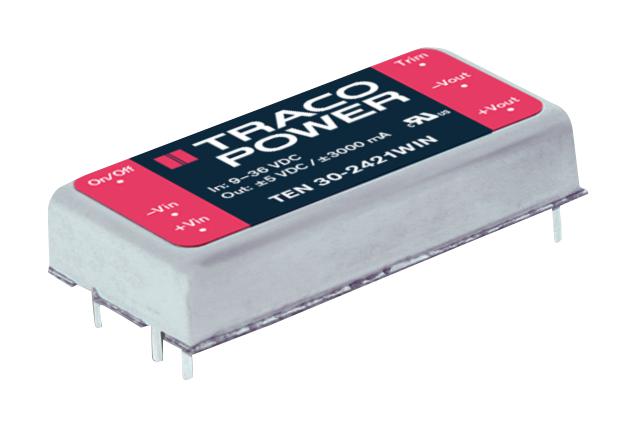 TRACOC POWER TEN 30WIN – Reliable DC/DC Converter for Industrial Applications