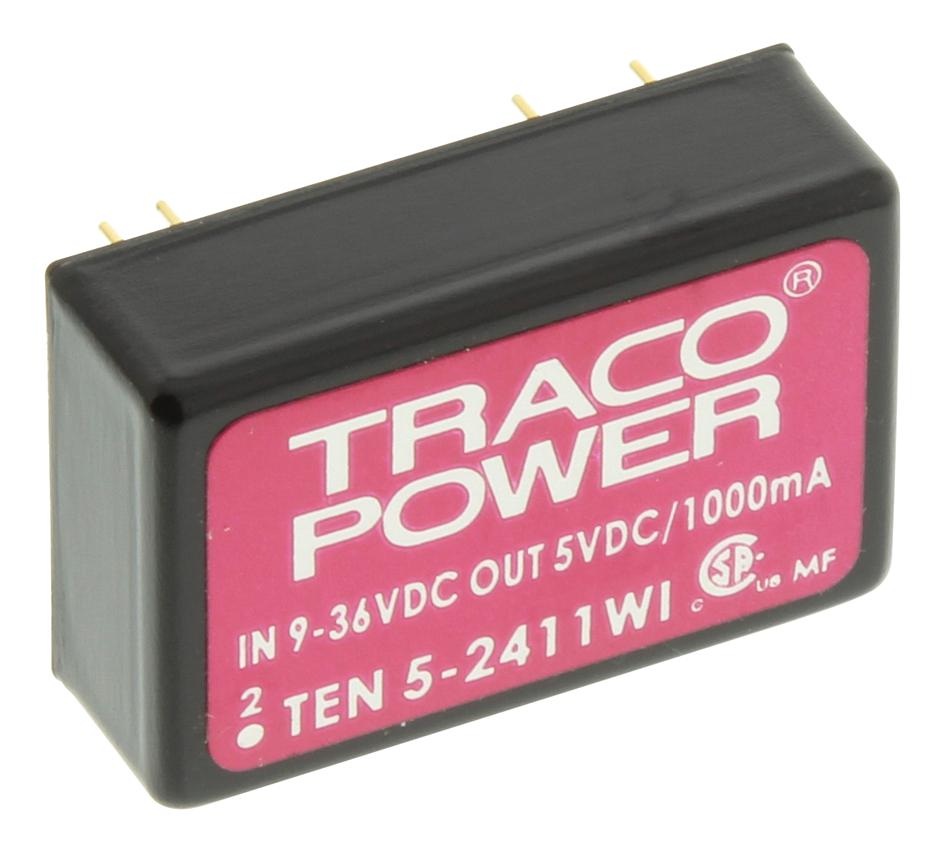 Trac Power TEN-5WI – Reliable DC/DC Converter for Industrial Applications