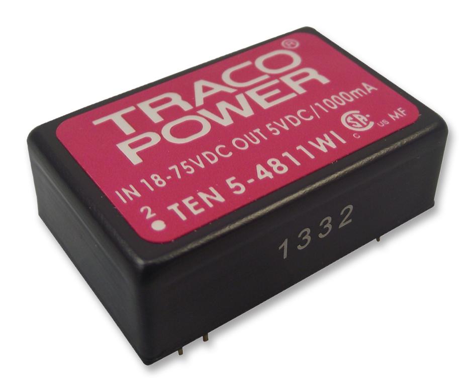 Traco Power TEN 5WI – Reliable DC/DC Converter for Industrial Applications