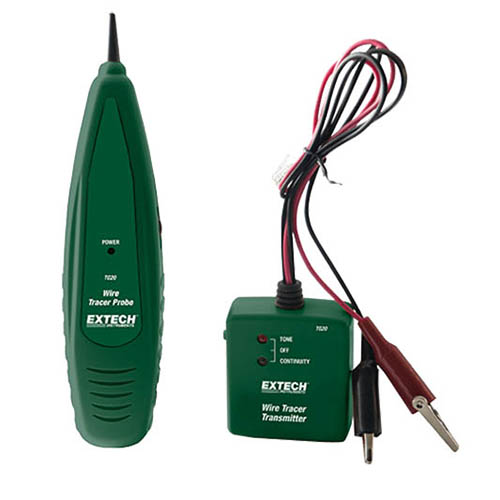 Extech TG20 U–2013 Reliable Wire Tracer Kit for Telecom and Electrical Maintenance