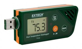 Extech Series TH30 USB Dual Temperature Datalogger: TH30