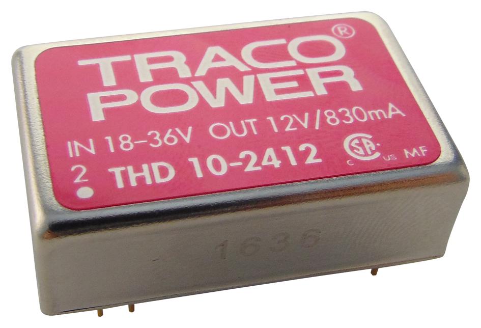 Traco Power Series THD: DC/DC Converter 10 Watt Model