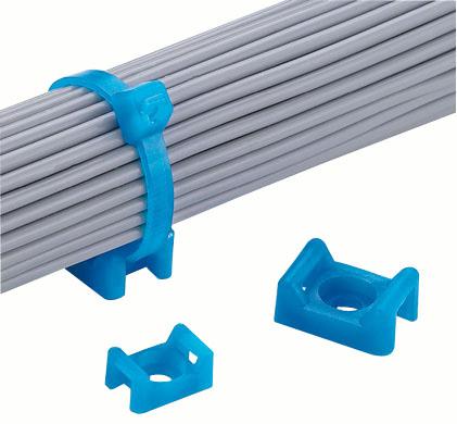 Buy TEFZEL Cable Tie Mount Part Number TM2S8-C76 Online