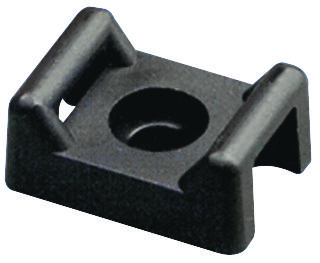 Weather Resistant Nylon 6.6 Cable Tie Mount – Reliable Cable Securing for Industrial Applications