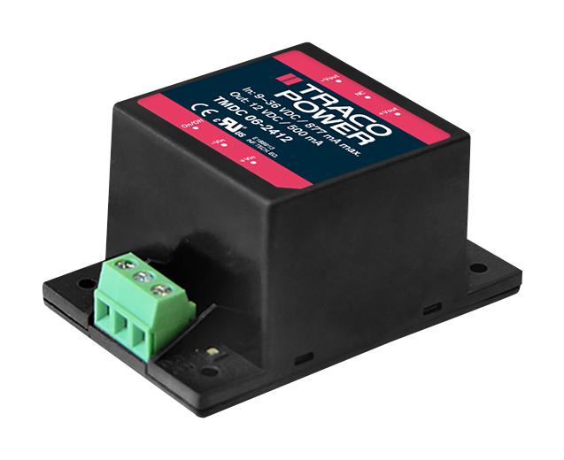 Buy Traco Power DC/DC Converter Series TMDC06 Part Number TMDC062412 Online
