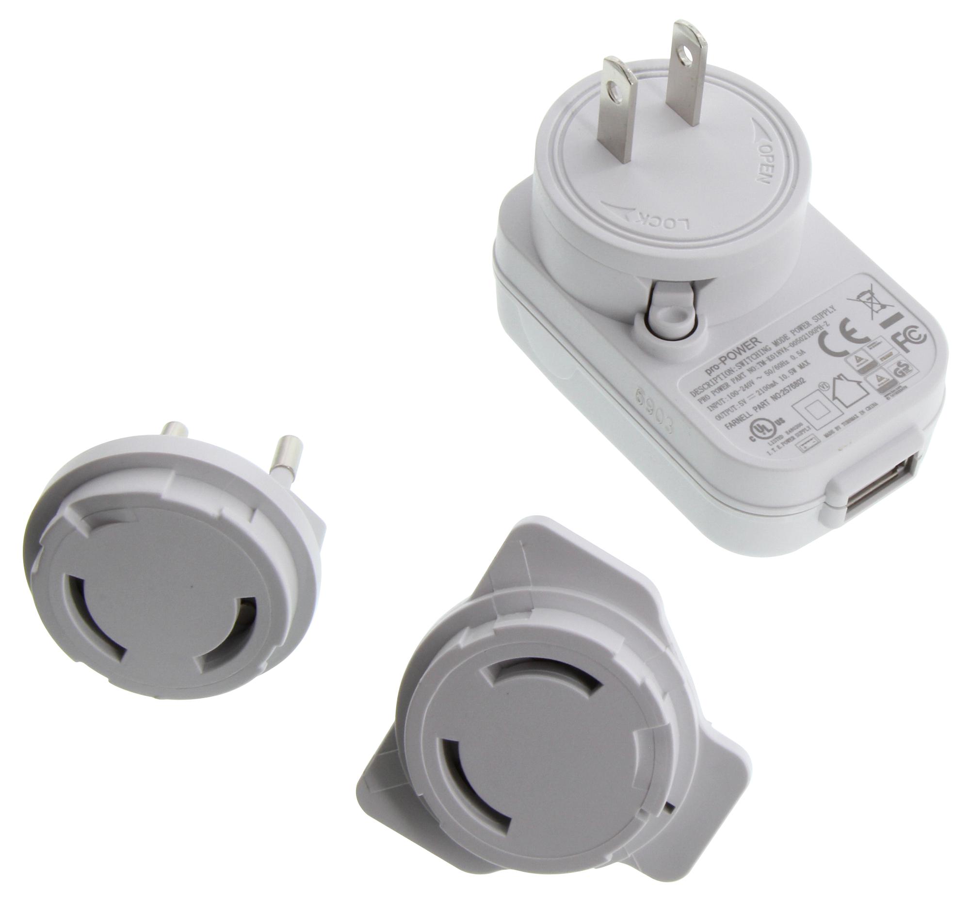 Buy multicomp Wall Mount Power Adapter Part Number TMK018VA00502100PHZ Online