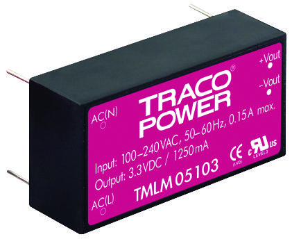 Traco Series TMLM AC/DC Power Module: TMLM05112