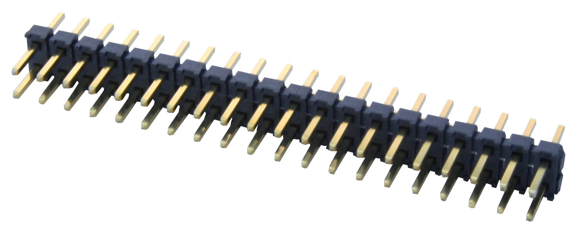 Samtec Series TMM: 2mm Pitch Terminal Headers: TMM12001GD