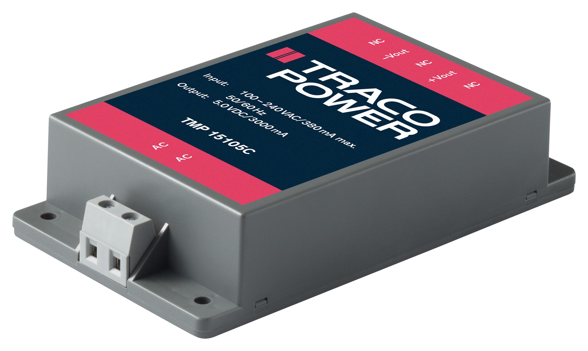 Traco Power Series TMP 15V Power Supply: TMP 15105C