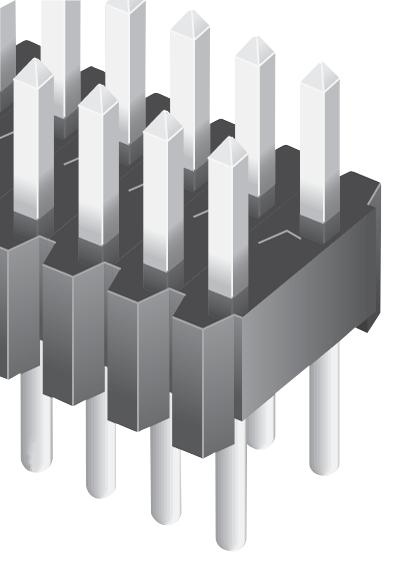 Samtec Series TMS Micro Header: TMS11701GD