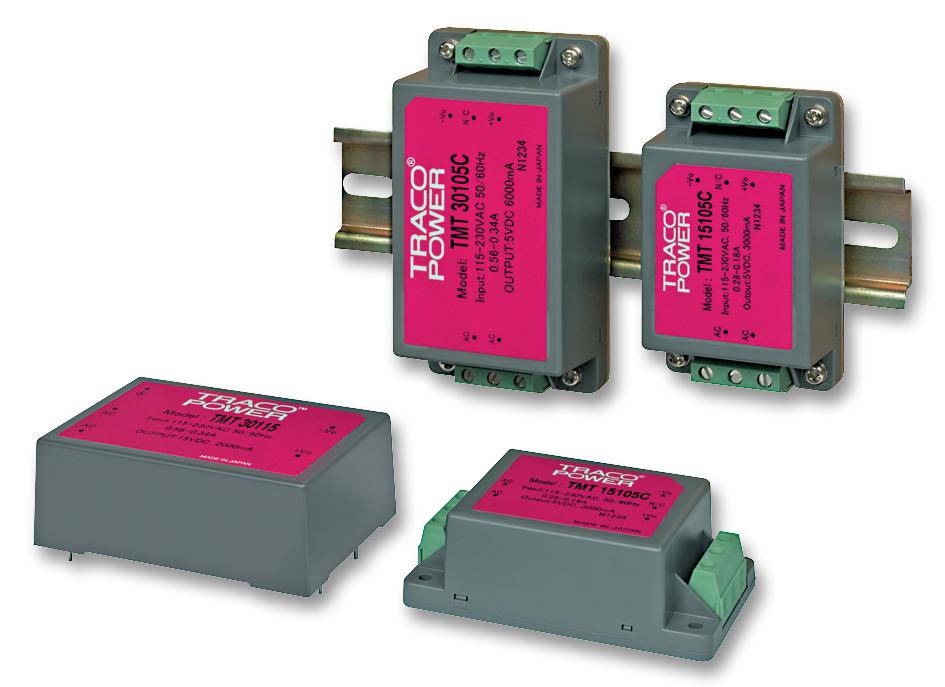 TracoSeries TMT Power: 50 Watt Power Supply Module