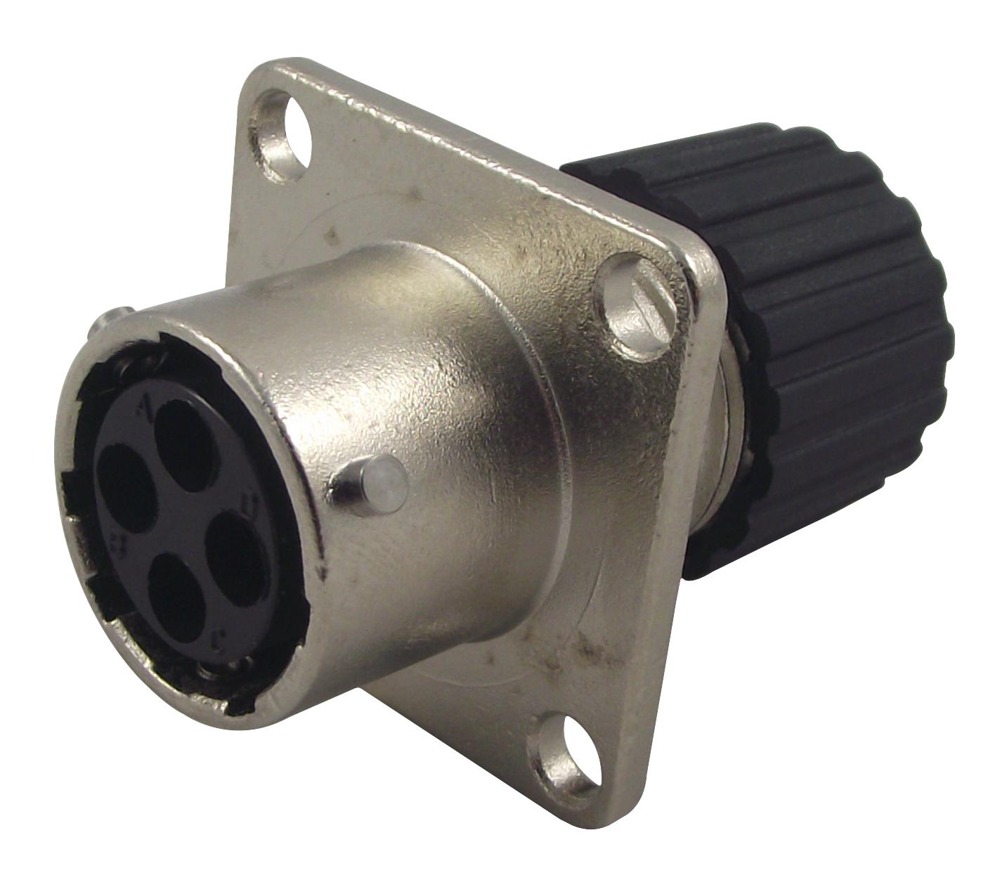 Cannon TNMOS10-0004S1L – Reliable Power Receptacle for Industrial Applications