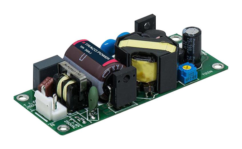 Traco Power Series TPI 30A-J Power Supply: 30 Watt Open Frame Power Supply