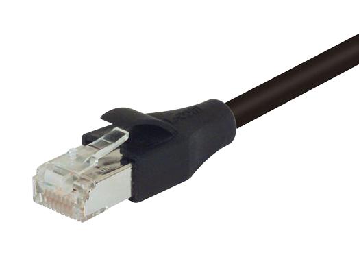 Buy L-Com RJ45 Shielded Cat6a Part Number TRD695AHFP-BLK-5 Online