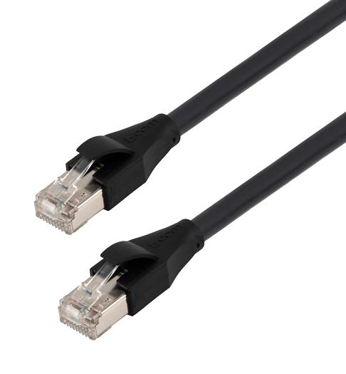 L-com TRD695SFBLK-5F – Reliable Cat 6 Ethernet Cable for Industrial Applications