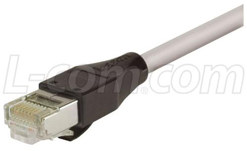 L-com Series Shielded CAT6 Patch Cord: TRD695SZ50