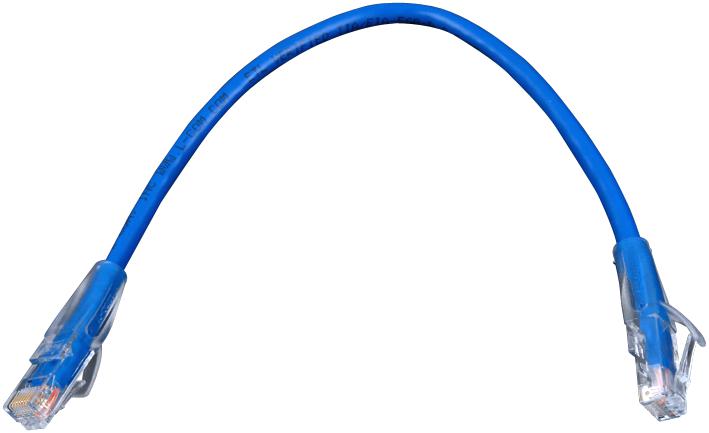 L-COM TRD815BL-1 – Reliable Ethernet Patch Cable for Industrial Applications