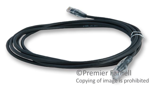 L-COM TRD815BLK-10 – Reliable Cat5e Ethernet Cable for Industrial Applications