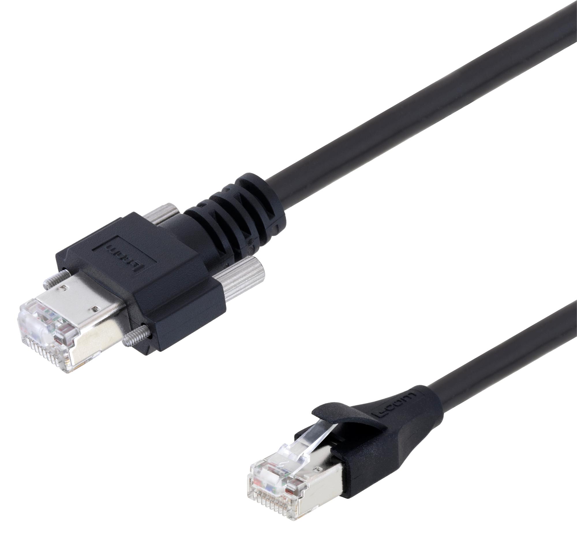 Industrial Series Ethernet Cable: TRG515P6D4M
