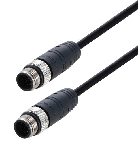 L-COM TRG882P6B3M – Reliable Shielded Cable for Industrial Applications
