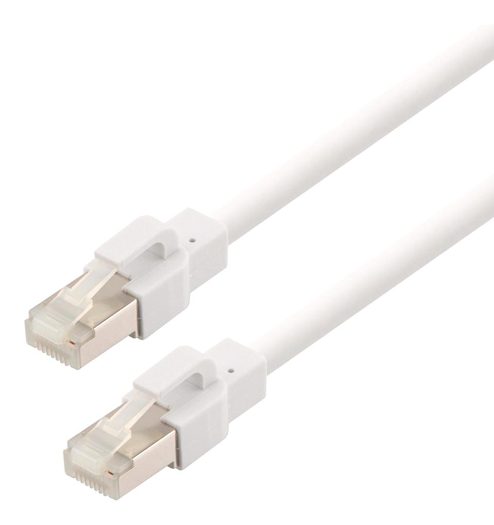 L-Com Series Cat6a Network Cable: TRM695ASFZWHT1F