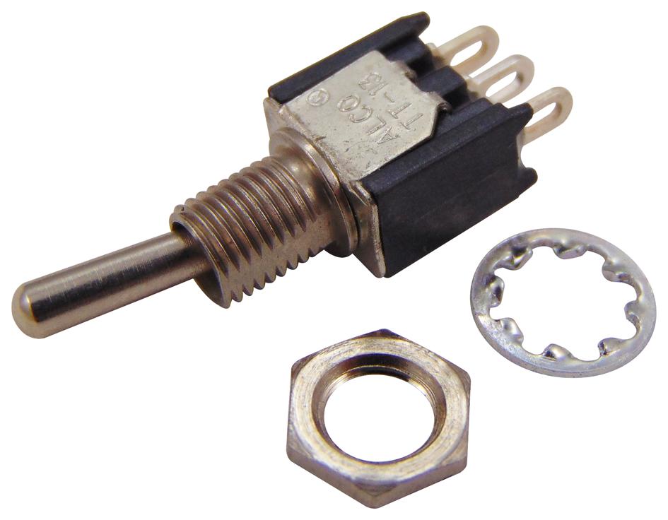 Buy TE Connectivity Tiny Toggle Switch Part Number TT13D2T04 Online